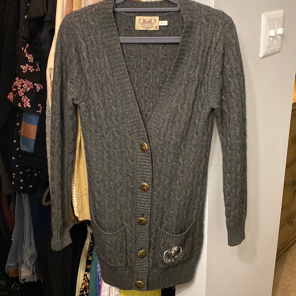 Juicy Couture Cardigan with Front Pockets
